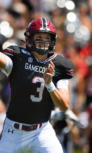 Freshman Hilinski's debut leads South Carolina to 72-10 win
